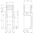 3SE5132-0QV20 Siemens Sicherheits- positionsschalter m. getrenntem Betät. Produktbild Additional View 2 S