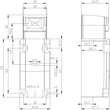 3SE5112-1QV10 Siemens Sicherheitsschalte 24V DC mit 2 LED Produktbild Additional View 2 S