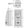 1337-11------00 Eff Eff FLUCHTTÜRTERMINAL UP 1337 11 GRÜN Produktbild Additional View 1 S