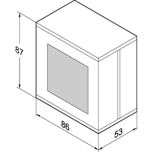 1385EG1-7--0400 Eff Eff GEHAEUSE GIRA PROFIL 55 1 FACH WEISS  87x86x53 AP Produktbild Additional View 1 L