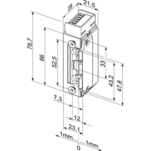 143.23------Q34 Eff Eff FH TÖ 143®.23 RR PROFIX® 2 O.STULP 12/24 V GS/WS DIN LIN Produktbild Additional View 1 L