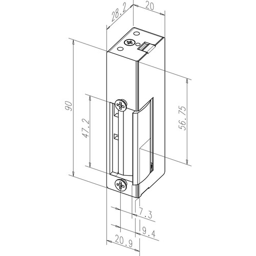 24E---------D11 Eff Eff 24 E OHNE STULP 6 12 V GS/WS UNIVERSAL Produktbild Additional View 1 L