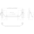 8000-10-2100--- Eff Eff PANIK GRIFFSTANGE MIT LOCHUNG ENTF.92MM PZ FA Produktbild Additional View 1 S