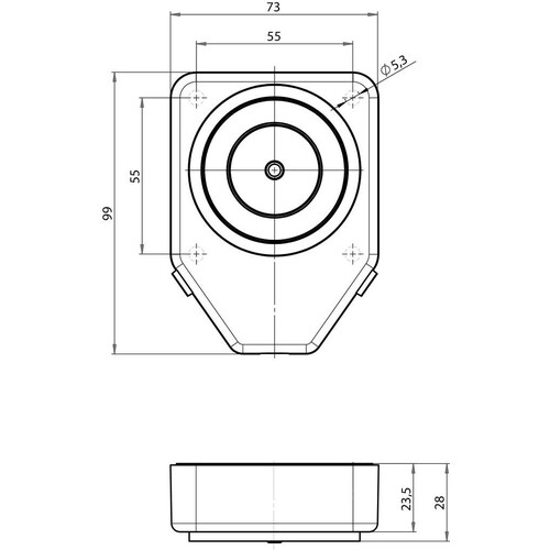 830-5ISU----F90 Eff Eff MAGNET 830 ISU 500N 24 V GS U-TASTER Produktbild Additional View 1 L