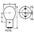 4050300832173 Osram SIG1210UECL10/10W12VBA20DUNV1OSRAM Produktbild Additional View 1 S