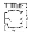 4052899325982 Osram OT CABLE CLAMP A STYLE TL UNV1     OSRAM Produktbild Additional View 1 S