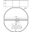 102012 Dehn Betonsockel B55 17kg D 337mm Produktbild Additional View 2 S