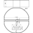 102012 Dehn Betonsockel B55 17kg D 337mm Produktbild Additional View 1 S