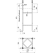 103040 Dehn Ankerkorb f. Ortbeton m. 4xM24 f. Tele- Produktbild Additional View 1 S