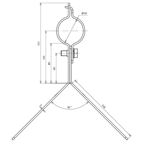 105341 Dehn Eck Befestigung NIRO m. Überleger Produktbild Additional View 2 L