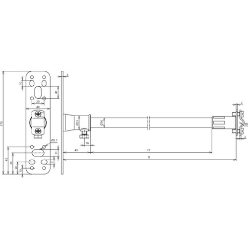 106100 Dehn DEHNiso Distanzhalter f. Rd 7-10mm Produktbild Additional View 2 L