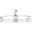 123110 Dehn Halter f. Fangeinrichtungen D 10mm an Produktbild Additional View 2 S