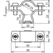 275250 Dehn Leitungshalter für HVI-/CUI-Leitungen Produktbild Additional View 2 S