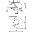 392209 Dehn MV Klemme NIRO 200kA f. Rd 8-10/16mm Produktbild Additional View 2 S