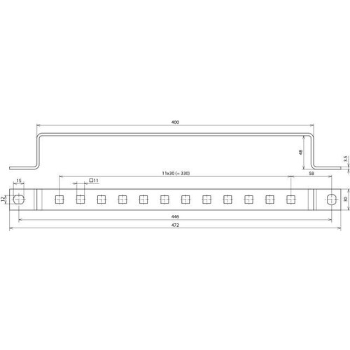 472349 Dehn Erdungsschiene NIRO f. Potentialaus- Produktbild Additional View 1 L