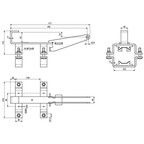 600035 Dehn Hammeraufnahme St/tZn Produktbild Additional View 1 L