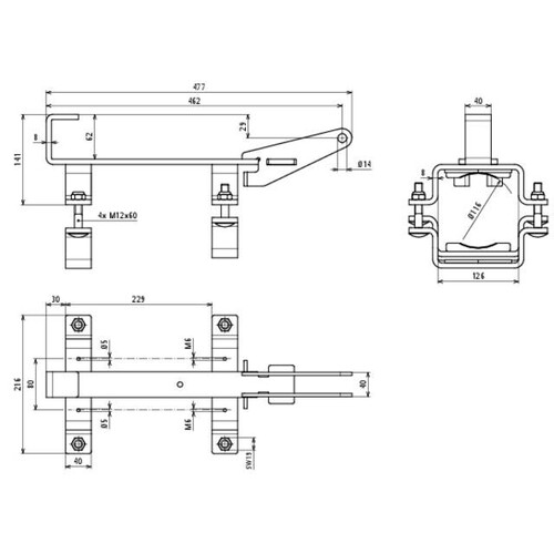 600050 Dehn Hammeraufnahme St/tZn Produktbild Additional View 1 L