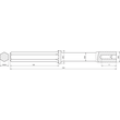 620019 Dehn Hammereinsatz f. TE D 20mm L 350mm Produktbild Additional View 2 S