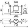 745018 Dehn Erdungspatrone NH Gr. 1..3 Produktbild Additional View 2 S