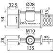 745018 Dehn Erdungspatrone NH Gr. 1..3 Produktbild Additional View 1 S