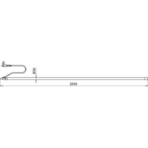 758001 Dehn Entladevorrichtung m. Tastspitze 1-polig Produktbild Additional View 1 L