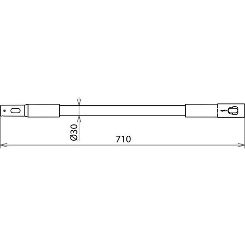 766335 Dehn Handhabeverlängerung m. Steckkupplung Produktbild Additional View 1 L