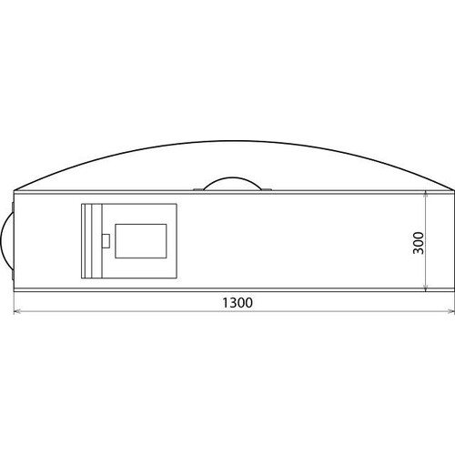 766996 Dehn Kunstledertasche schwarz 1330x345x100mm Produktbild Additional View 1 L