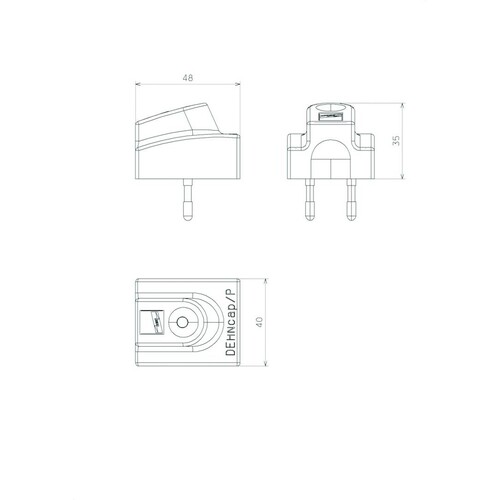 767101 Dehn Spannungsanzeiger DEHNcap P-HR Produktbild Additional View 2 L