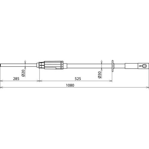 767706 Dehn Spannungsprüfer PHE III  6kV 50Hz Produktbild Additional View 2 L