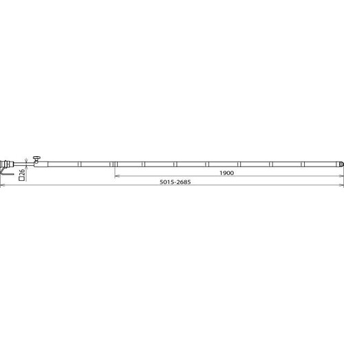 769508 Dehn Teleskop Erdungsstange  L 2670-5000mm Produktbild Additional View 2 L