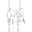 784352 Dehn Leiter Klemme m. Tastspitze Produktbild Additional View 2 S