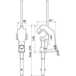 784352 Dehn Leiter Klemme m. Tastspitze Produktbild Additional View 1 S