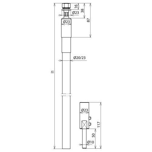 819226 Dehn HVI Leitung f. Rohraußenverl. mehrdräht. Produktbild Additional View 2 L