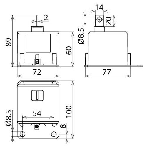 900050 Dehn N PE Blitzstromableiter DEHNgap Maxi S Produktbild Additional View 3 L