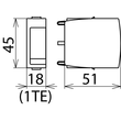 952017 Dehn Überspannungsableiter Typ 2 Varistor- Produktbild Additional View 2 S