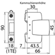 952077 Dehn Überspannungsableiter Typ 2 DEHNguard S Produktbild Additional View 3 S