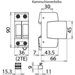 952206 Dehn Überspannungsableiter Typ 2 DEHNguard M Produktbild Additional View 2 S