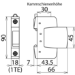 952699 Dehn Durchgangsklemme 25mm² zur Kammschienen- Produktbild Additional View 3 S