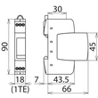 953203 Dehn Überspannungsableiter Typ 3 DEHNrail M Produktbild Additional View 2 S