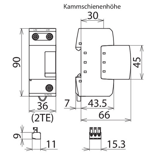 961135 Dehn Koordinierter Blitzstromableiter Typ 1 Produktbild Additional View 2 L