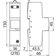 961160 Dehn N PE Blitzstromableiter DEHNgap Maxi Produktbild Additional View 3 S
