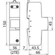 961160 Dehn N PE Blitzstromableiter DEHNgap Maxi Produktbild Additional View 2 S