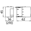 971003 Dehn Funkenstrecken-Schutzmodul Produktbild Additional View 3 S