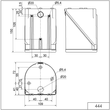 WE444 100 75 Werma LED Blitz Sirene BWM 32 Töne 24V AC/DC RD Produktbild Additional View 1 S