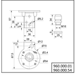 WE960 000 01 Werma Winkel für Fußmontage BK Produktbild Additional View 1 S