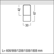 42184111 Zumtobel LINARIA LED2200-840 L900 PM LDO SR Einzellichtleiste Produktbild Additional View 3 S