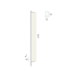 576-0395 Molto Luce Pari LED 1200x40x80 weiss Produktbild Additional View 1 S