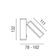 14830/13-S Leuchtwurm WL     FRED   LED dreh  und schwenkbar/schwarz matt 1xLED Produktbild Additional View 1 S