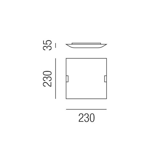 33322/23 Leuchtwurm DL/WL     GLASS   LED Nickel matt/Glas weiß satin 23x23/H Produktbild Additional View 1 L