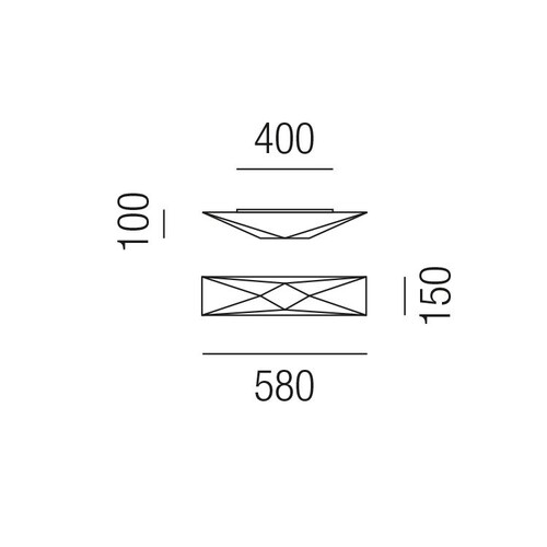 39331/58 Leuchtwurm WL/DL     POLARIS rechteckig/Metall weiß Stretchstoff sch Produktbild Additional View 1 L